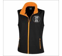 Personalised Result Core Ladies Printable Soft Shell Bodywarmer Workwear Gilet