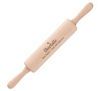 Personalised Rolling Pin Star Baker Baking with Message Any Name Custom