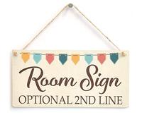Personalised Room Sign - Snug, Guest Room, Treatment Room, etc - Custom Wooden Room Sign