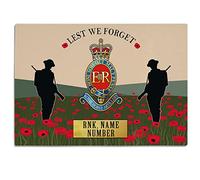 Personalised Royal Horse Artillery Chopping Board Military Worktop Saver Gift VPCH37