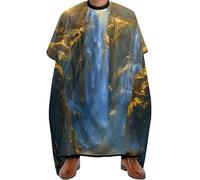 Personalised Salon Cape, The Big Moon, Barber Hairdresser Capes Waterproof Hairdressing Cape for Coloring Men Family