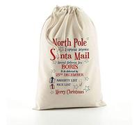 Personalised Santa Sack | Printed with your NAME | SS15 | Extra Large Christmas Present Bag, Jumbo Sacks for Xmas…