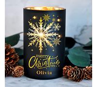 Personalised Scented Candles Gifts for Women Orange Blossom Jasmine Amber Custom Gift Scented Candle Coconut Wax Candle Christmas Candles Gift for Her Him 40 H Burn Time(Design1)
