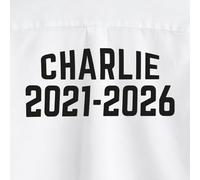 Personalised School Leavers Iron-On Transfer | Custom Name & Year Vinyl | DIY T-Shirt or Hoodie Decal | Year 6 | Year 11 | 2026