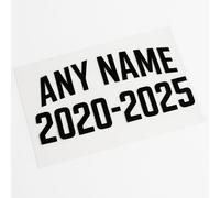 Personalised School Leavers Iron-On Transfer - Name & Years Design - Custom DIY Vinyl for T-Shirts or Hoodies | Year 6 | Year 11 Leavers