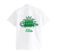 Personalised School Leavers Street Art Shirt, School Leaver 2026,Leavers Shirts White