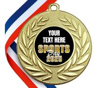 Personalised School Sports Day 2025 Medals Participation Medals 5 Pack/Bulk Discount Available in : 10 Pack 20 Pack 50 Pack 100 Pack FULLY ASSEMBLED