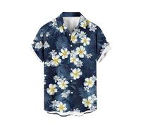 Personalised Shirts for Men Custom Hawaiian Shirt Funny Hawaiian Blouses Personalized Gifts Button Up Summer Top Men's Shirts Custom Hawaiian Face Shirts for Men Vocation Hawaiian Shirts
