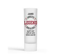 Personalised Shot Glass Absolute Legend Born in 2004 21st Birthday Gift for Daughter|Son|Grandson|Granddaughter|Boys|Girls