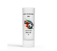 Personalised Shot Glass Football Boot Design for 18th 21st 30th 40th Birthday