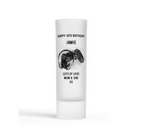 Personalised Shot Glass Gaming Controller Birthday Gift for Son|Grandson|Boys|18th|21st|30th