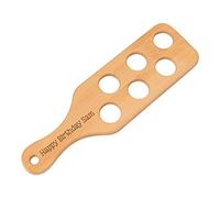 Personalised Shot Glass Paddle Board 6 Shooter Wedding Stag Hen Do Birthday Custom Any Message