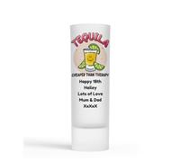 Personalised Shot Glass Tequila Therapy Gift for Birthday 18th 21st 30th 40th 50th