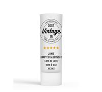 Personalised Shot Glass Vintage 2007 18th Birthday Gift for Daughter|Granddaughter|Son|Grandson|Boys|Girls|Men|Him|Her
