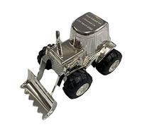 Personalised Silver Plated Digger Money Box - Engraved with a message of your choice making this a perfect Christening present!