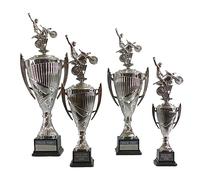 Personalised Silver Presentation Cup Dirt Bike Motocross Trophy Award Engraved - Enter Your Own Custom Text (Large)