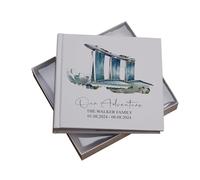 Personalised Singapore Holiday Memory Adventure Photo Albums (Marina Bay Sands)