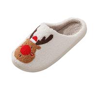 Personalised Slippers,Women's slipper product category and title optimized for UK e-commerce platform comfortable indoor footwear suitable for winter use (Red, 4.5)