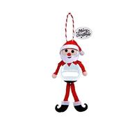 Personalised Snowglobe tree decoration (Blank Santa)