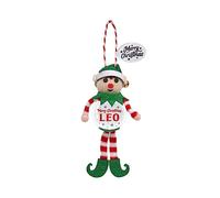Personalised Snowglobe tree decoration (Leo)
