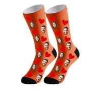 Personalised socks with photo-Custom socks with photo, Personalised gifts for men,women,Valentines Gifts Couples Custom Socks,Personalised Printed Pet Socks,Funny christmas gifts for women men