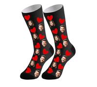 Personalised socks with photo-Custom socks with photo, Personalised gifts for men,women,Valentines Gifts Couples Custom Socks,Personalised Printed Pet Socks,Funny christmas gifts for women men