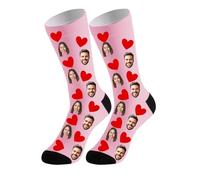 Personalised socks with photo-Custom socks with photo, Personalised gifts for men,women,Valentines Gifts Couples Custom Socks,Personalised Printed Pet Socks,Funny christmas gifts for women men