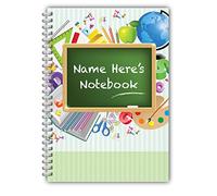 Personalised Soft-Backed Notebook A5 Student Teacher NB 018