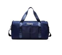 Personalised Sports Fitness Duffel Bag Custom Text Embroidery Travel Bag Custom Name Dry Wet Pockets Organizer Storage Bags for Women Men