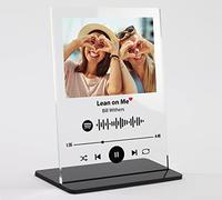Personalised Spotify Acrylic Plaque Custom Acrylic Song Frame Photo Spotify Glass Personalised Gift Birthday Wedding Anniversary Father's