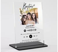Personalised Spotify Acrylic Plaque Custom Acrylic Song Frame Photo Spotify Glass Personalised Gift Birthday Wedding Anniversary Father's Best Friends