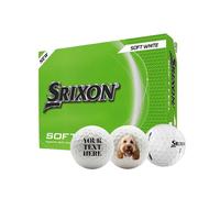 Personalised Srixon Soft Feel Golf Balls - (12 golf balls)