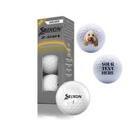 Personalised Srixon Z-star Diamond Golf Balls (3 golf balls)