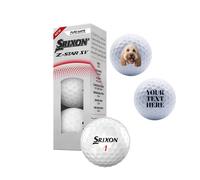 Personalised Srixon Z-star XV Golf Balls (3 golf balls) - 1 sleeve