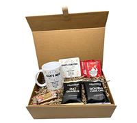 Personalised Stars Design Mug & Coaster Hamper Gift Box For Birthday Christmas Father's Day (Breakfast Tea Bags)