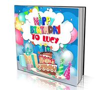 Personalised Story Book by Dinkleboo -"Happy Birthday" - for Kids Aged 0 to 8 Years Old - Give Your Child a Gift to Remember on Their Birthday with This Fun Rhyming Book. Soft Cover.