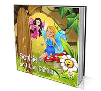 Personalised Story Book by Dinkleboo - "The Fairies" - for Girls Aged 0 to 8 Years Old - A Story of Your Daughter On Search for Fairies - Smooth, Matte Finish. Soft Cover