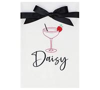 Personalised Strawberry Daiquiri Cocktail Tea Towel (White)