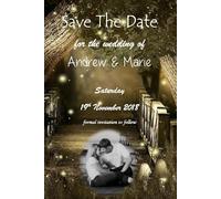 Personalised Stunning Wedding Fireflies Save The Date, Save The Evening Cards, Invitations, Invites, Complete with envelopes Ref SD51 WITH PHOTO (30)