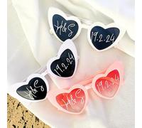 Personalised Sunglasses Vinyl Decal Stickers - Custom Name DIY Decals for Wedding Party Favors and Sunglasses