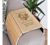 Personalised Super Dad Sofa Tray