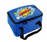 Personalised Superhero Blue Lunch Bag - Kids, School, Nursery, Back to School, Packed Lunch