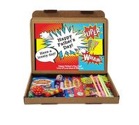 Personalised Superhero Father's Day Treat Box | Super Dad Gift Box - Sweets