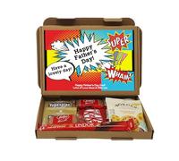 Personalised Superhero Father's Day Treat Box | Super Dad Gift Box - Tea