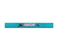 Personalised Superhero Ruler, Back To School, Metric Rulers with Centimeters, Straight Rulers for Students. (30 cm)