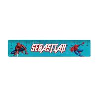 Personalised Superhero Ruler, Back to School, Metric Rulers with Centimeters, Straight Rulers for Students. (15 cm)