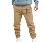 Personalised Sweatpants Mens Custom Sweatpants Personalized Add Text Image Sweatpants Custom Mens Tracksuit BottomsTrousers Printed Drawstring Elasticated Waist Pockets Drawstring Long Pants
