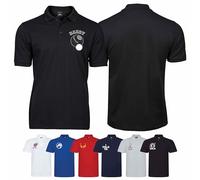 Personalised T-Shirt for Men - Custom Lawn Bowls Polo Tee Style 1