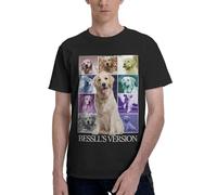 Personalised T Shirts with Photo| Custom 10 Photos Dog Photo Shirt Custom T Shirts Design Your Own Fun Pet T Shirt Anniversary Birthday (Style 1)