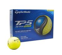 Personalised TaylorMade TP5 & TP5X Golf Balls - White, Yellow, Stripe